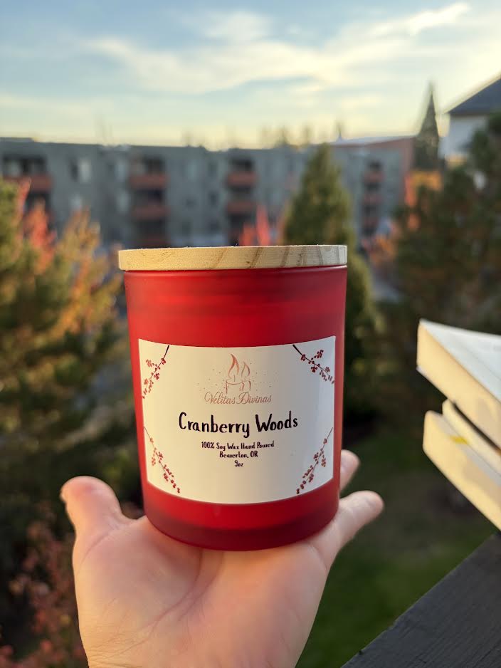 Cranberry woods candle