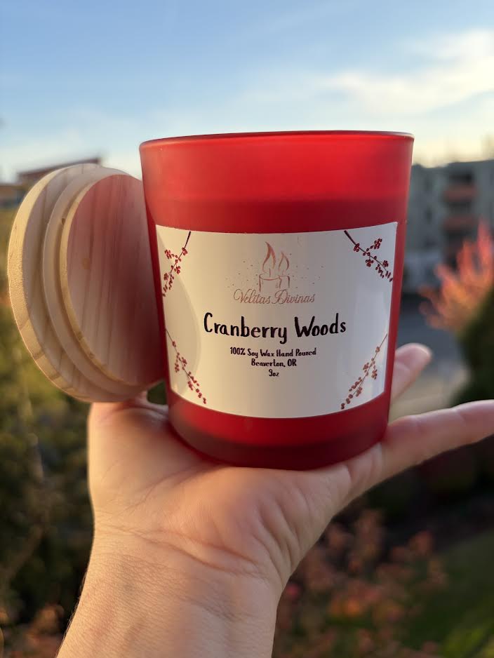 Cranberry woods candle