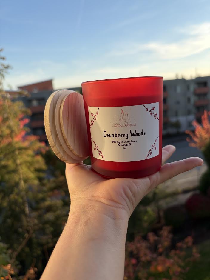 Cranberry woods candle