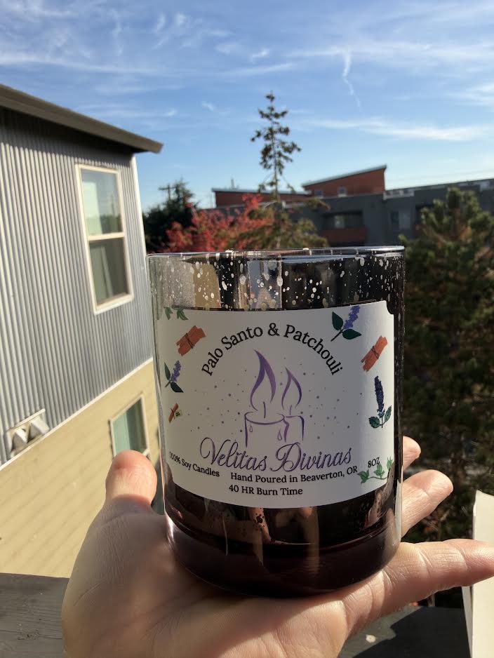 Palo santo & patchouli candle
