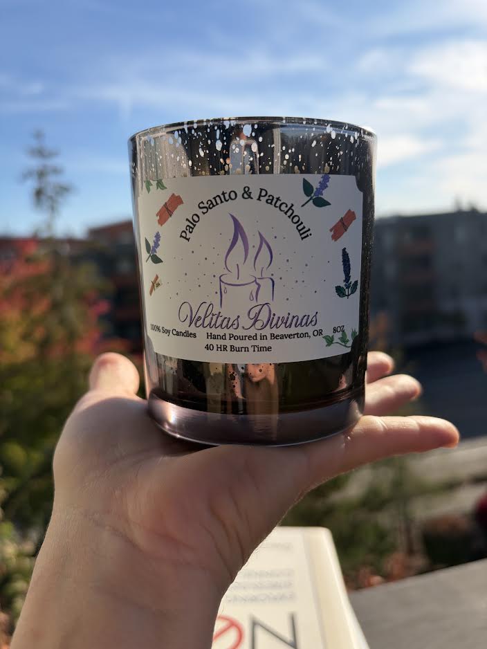 Palo santo & patchouli candle