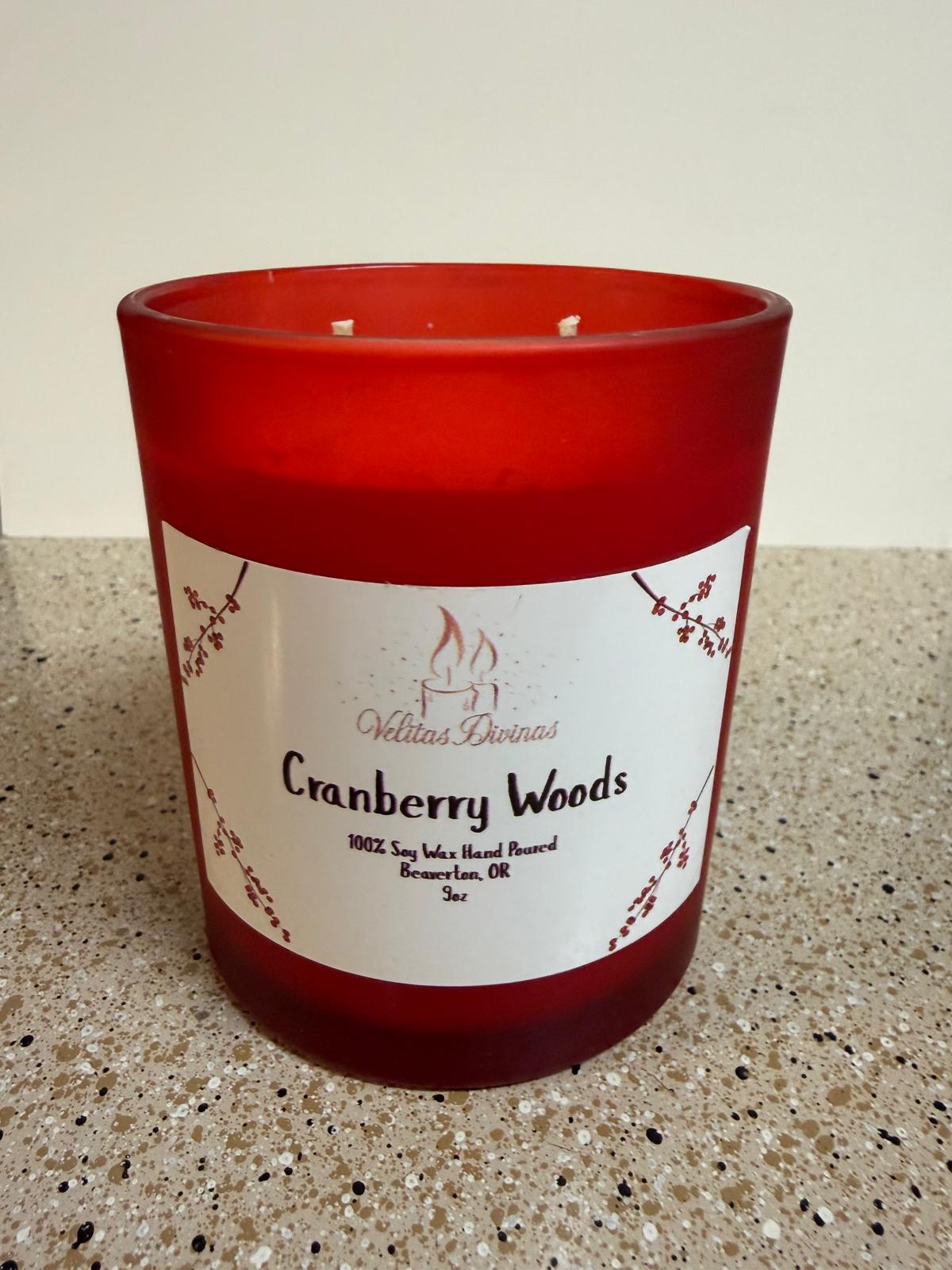 Cranberry woods candle