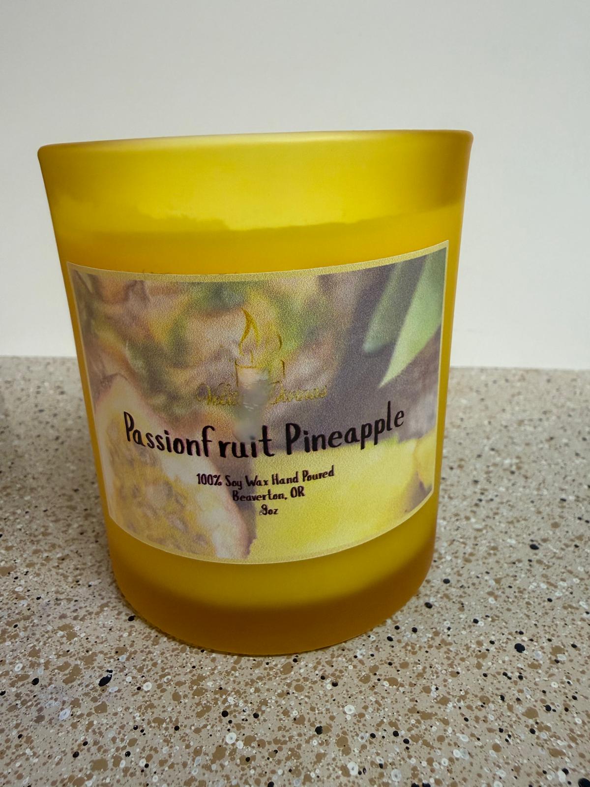 Passionfruit pineapple candle