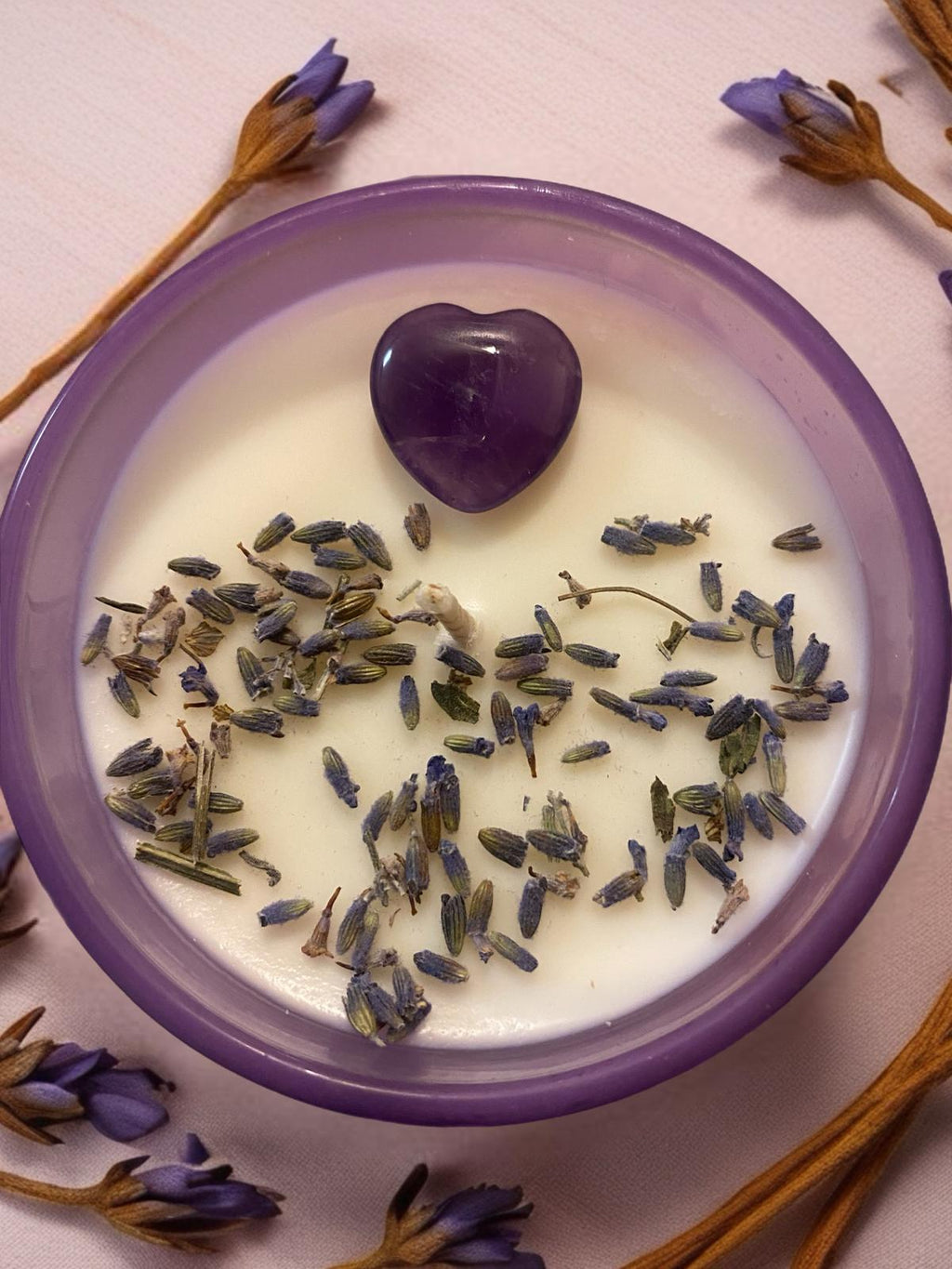 Lavender candle